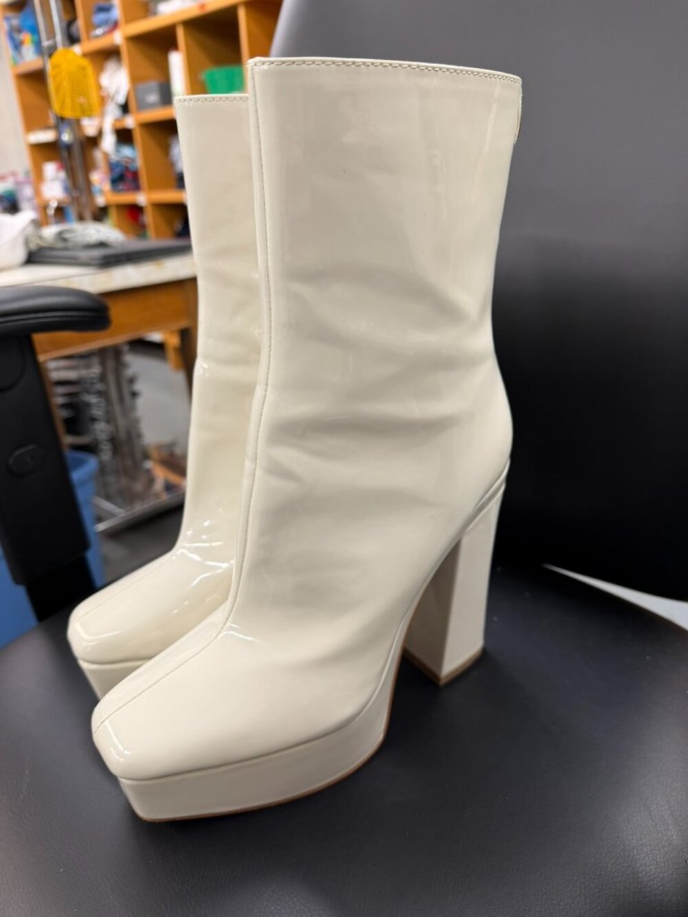 GUESS Byra Platform Block Heel Booties